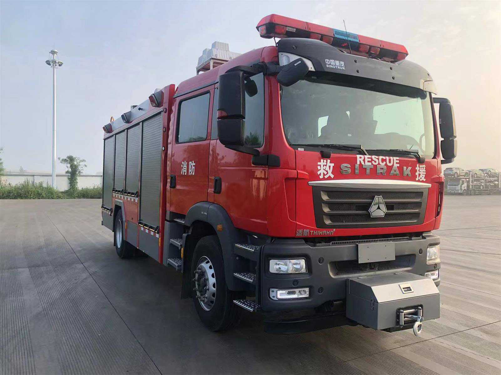 壓縮空氣泡沫消防車(chē)